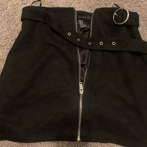 Forever 21 Belted High Waist Skirt